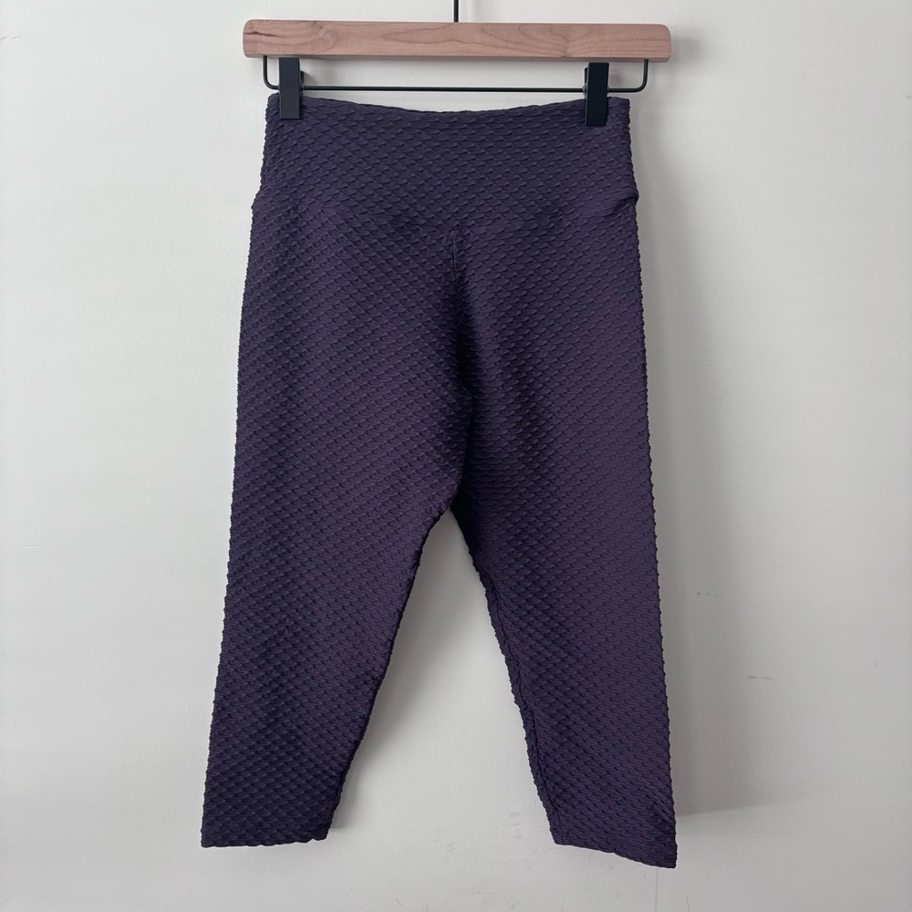 Booty by Brabants Croco Skin Cropped Leggings